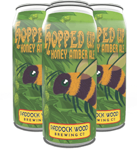 Paddock Wood - Hopped up Honey Amber ( 4 x 473 ml can)
