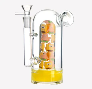 Headsworld  - Beautiful 3D Sponge Bob Resin Glass Bong 7"