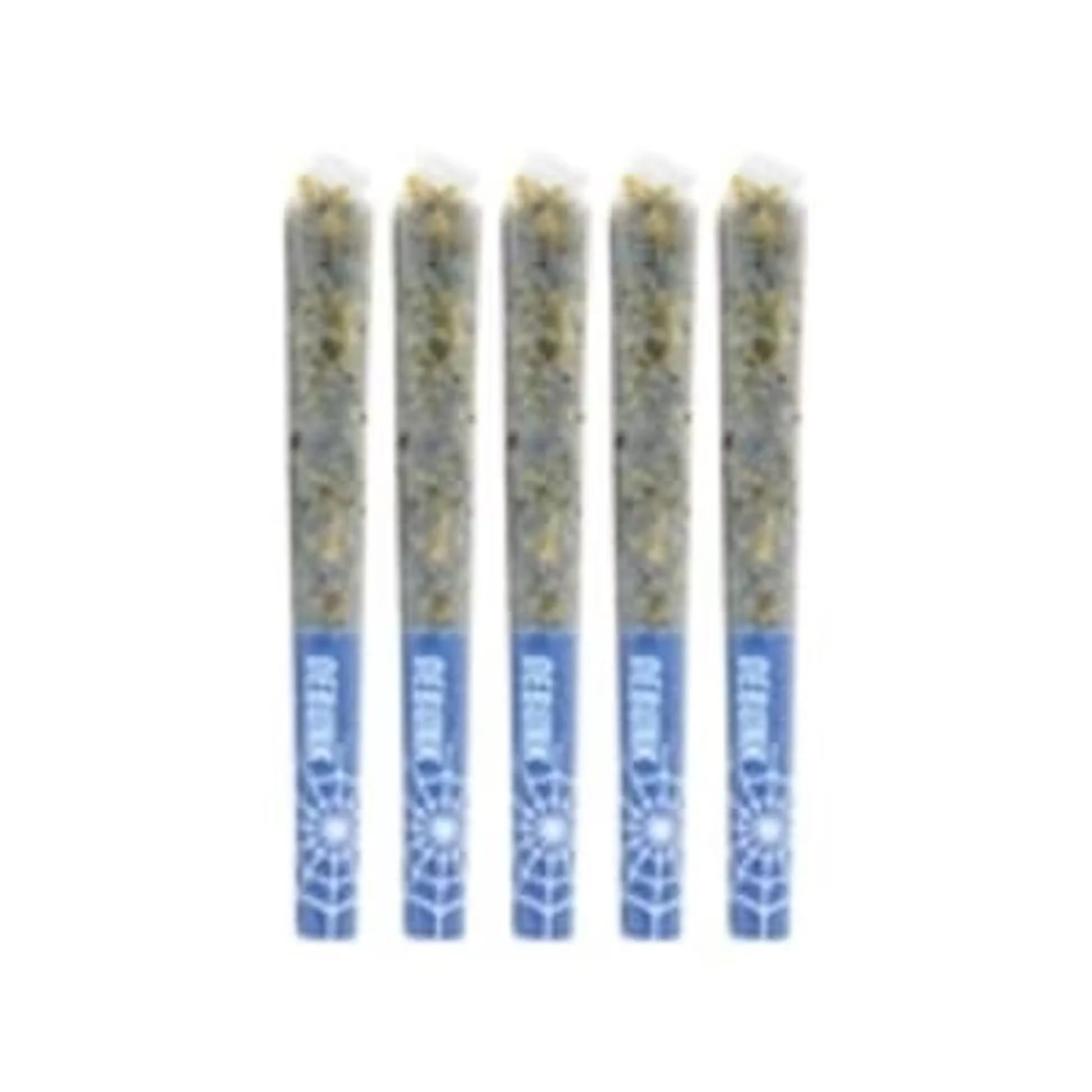 DEBUNK - Debunk | Blue Widow Indica Crushed Diamond Infused Pre Rolls | 5 x 0.5 g Main Image