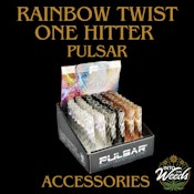 Rainbow Twist One Hitter - 4" (Pulsar)
