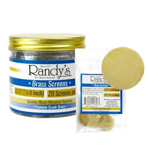 Humble + Fume - 20 pack Randy's Brass Screens