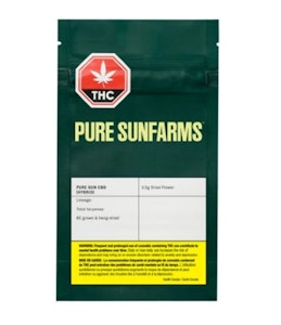 Pure Sunfarms - Pure Sunfarms - Pure sun CBD Cannatonic (3.5g)