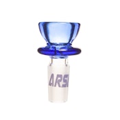 Arsenal 14mm CROWN Glass Bowl - Blue