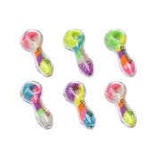 Cheech 4.5" Glow in the Dark Glass Pipe