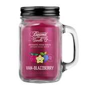12OZ MASON JAR CANDLE - VAN-BLAZZBERRY