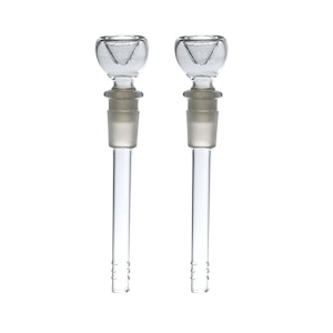 Smoke Arsenal - 4.5" Replacement Glass Bong Downstem w/ Bowl