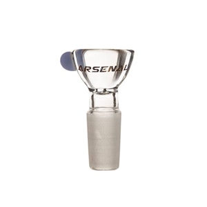 Smoke Arsenal - 14mm Crystal Clear Glass Bong Bowl
