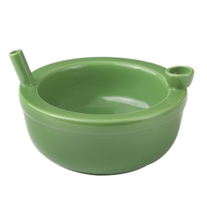 Accessory Distributor - Ceramic Cereal Bowl with Pipe by Premium Roast & Toast
