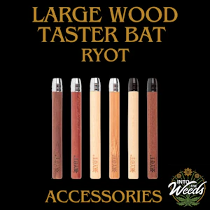 Ryot - 3'" Large Wood Taster Black Tip Walnut