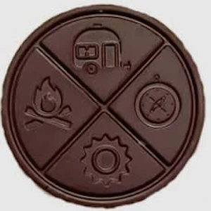 The Hazy Camper - PUMKIN SPICE ORG. MILK CHOC. | The Hazy Camper - 1 x 10mg | Balance