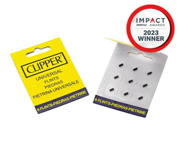 Accessory Distributor - Clipper Refillable Flint Systems Blister Pack