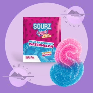 Spinach - FULLY BLASTED BLUE RASPBERRY WATERMELON SOURZ - SPINACH