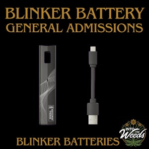 General Admissions - Blinker Battery - Gun Metal