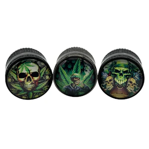 SmokeArs - Arsenal Skull Armory w/ Slider 65mm 4-Pc Grinder