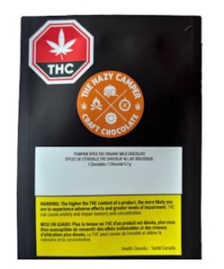 The Hazy Camper - The Hazy Camper - Pumpkin Spice Organic milk chocolate (1pc)