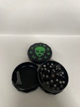 Alien Smoke 3piece Zinc Diamond Grinder