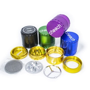 Cheech - Cheech - 63mm Grinder - 4pc (Green)