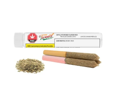 Tweed - Dark Mentha 3 x 0.5g Infused Pre-Rolls