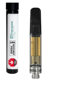 General Admission - General Admission Glitter Bomb 0.95g Prefilled Vape Cartridge