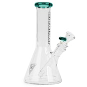 Red Eye Glass 8" Beaker Bong