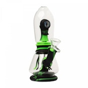 LIT Silicone Alien Invasion Bubbler 9"