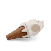 LIT Silicone Ice Cream Pipe with Glass Bowl