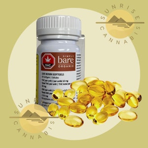 Simply Bare - LIVE ROSIN SOFTGELS - SIMPLY BARE - 10MG