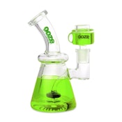 OOZE GLYCO FREEZE BONG- SLIME 6.5" GREEN