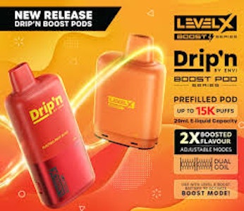 Level X Drip'n Boost G2 - Grape Iced