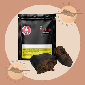 3Saints - BLACK AFGHAN HASH - 3SAINTS - 2G