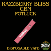 Razzberry Bliss CBN Disposable Vape  - 1g