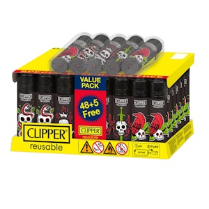 Clipper - Clipper Tattoo Skulls Lighters