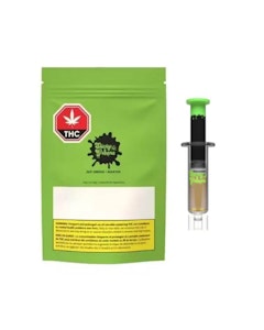 STICKY GREENS - Sticky Greens Drip N Rip Just Greens 0.95g Distillate Syringe