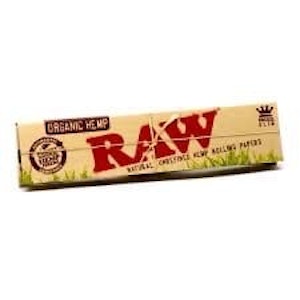 Raw - Raw Organic Hemp Rolling Papers - Kingsize Slim