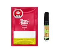 Red Razzleberry Liquid Diamonds 1g Vape Cartridge by Sticky Greens