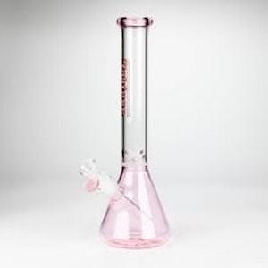 Fortune - Fortune 12inch  4mm Color Beaker Bong Pink
