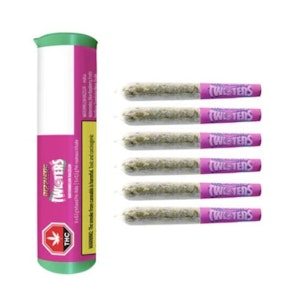 Rizzlers - RIZZLERS- WATERMELON RAZZLER INFUSED PRE-ROLLS - 6 X .5G PR'S