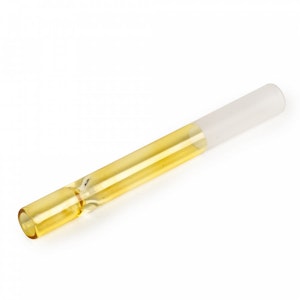 Red Eye Glass - 3" GLASS CIG BAT W/ FROSTED TIP - COLOUR CHANGING