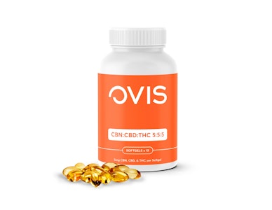 OVIS - CBN:CBD:THC 5:5:5 15 x 0.69g Softgels