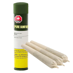 PURE SUNFARMS - Kush God Hi-Def 3 x 0.5g Pre-Rolls