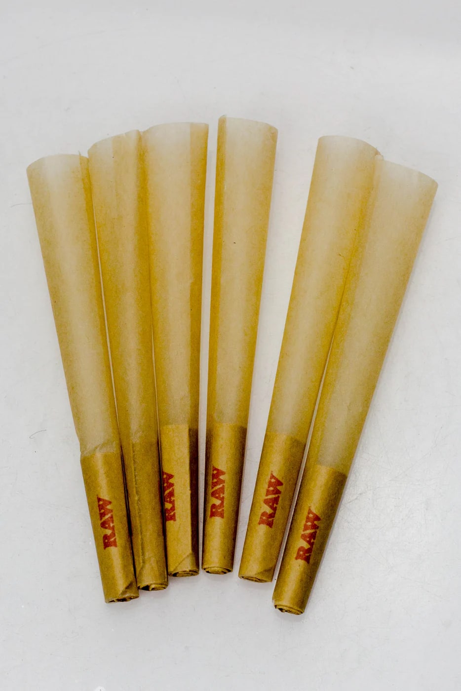 RAW Natural Unrefined Pre-Rolled Cone 1 1/4 (6-pack)