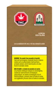 TREEHUGGER - LEMON ZEN SLIMS PRE-ROLLS - 4
