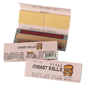 Choast Rolls - Choast Rolls 1 1/4 Size Natural Hemp Papers