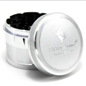 SharpStone - SharpStone V2 4 Piece Hard Top Grinder (Silver)