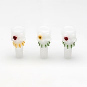 19mm White Skull Bowl