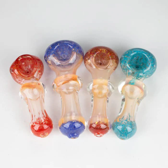 Bongzie Smokes - 5" Gold Fumed Hand Pipe Main Image
