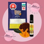 SMASHED ORANGE  - STICKY GREENS - 1G