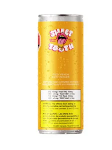 SWEETTOOTH - SWEET TOOTH FIZZY PEACH | Sweettooth - 1 x 355ml | Balance