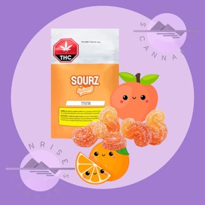 Spinach - PEACH ORANGE 1:1 CBD SOURZ - SPINACH