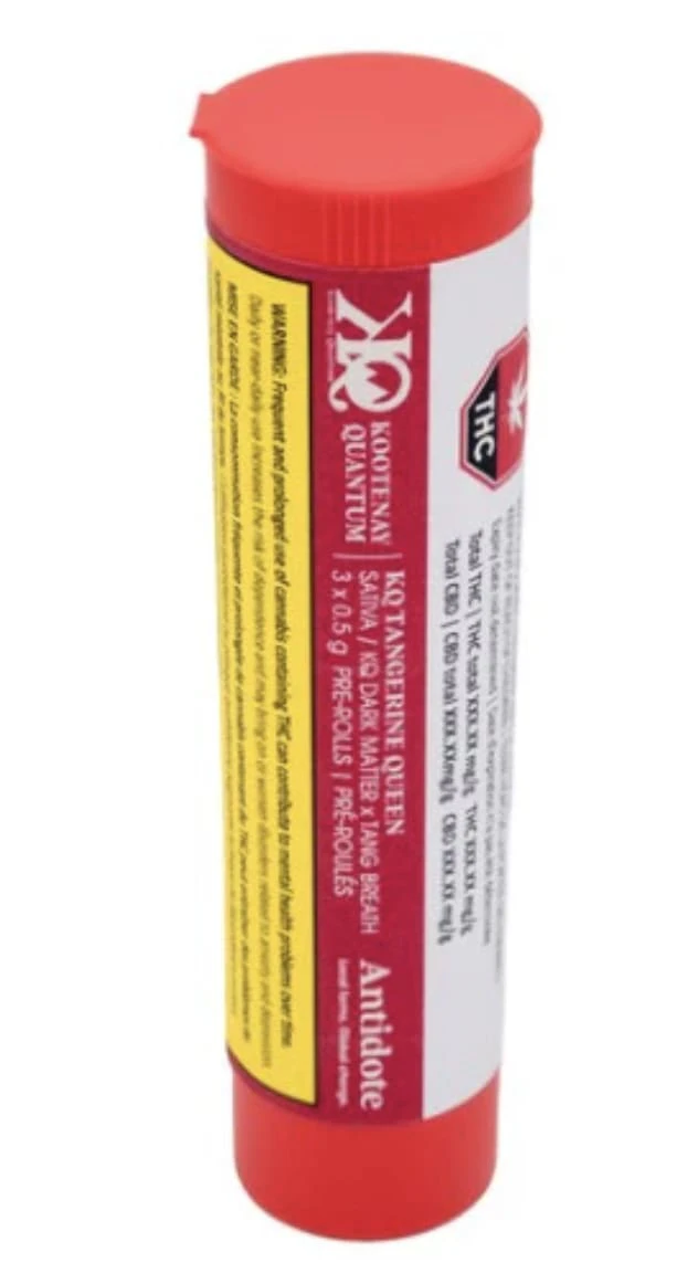 Kootenay Quantum - TANGERINE QUEEN PRE-ROLLS - 1.5 Main Image